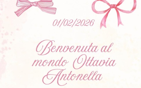 Fiocco rosa in casa della Polisportiva Vallecrosia Academy: è nata Ottavia Antonella