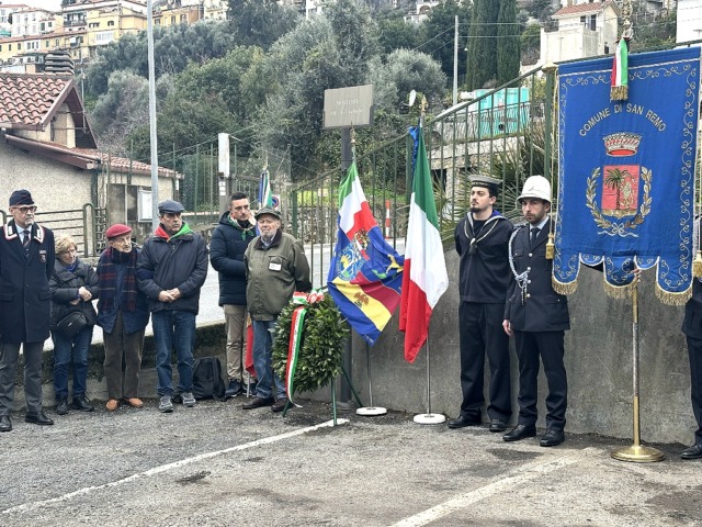 Sanremo si raccoglie nel Giorno del Ricordo: “Finché ricordiamo, nessuno sarà dimenticato”