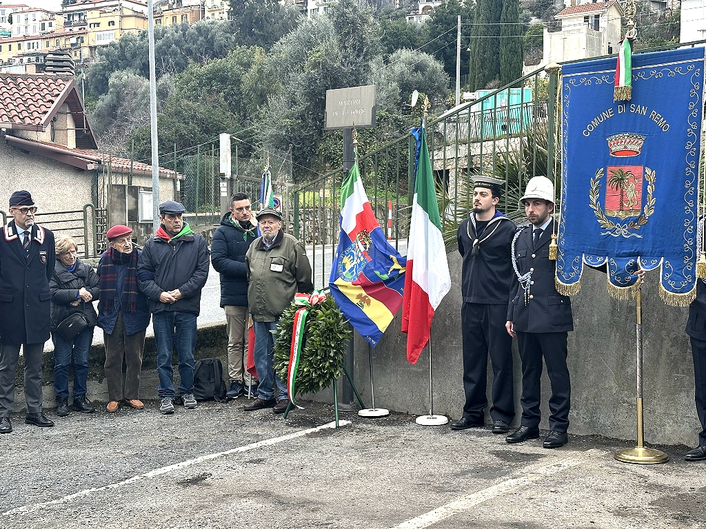 Sanremo si raccoglie nel Giorno del Ricordo: “Finché ricordiamo, nessuno sarà dimenticato”