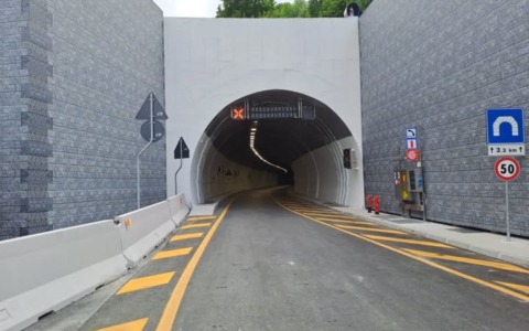 Il Tunnel del Tenda riaperto al traffico