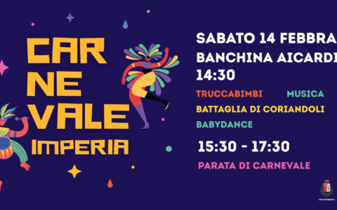 Imperia in festa per il carnevale