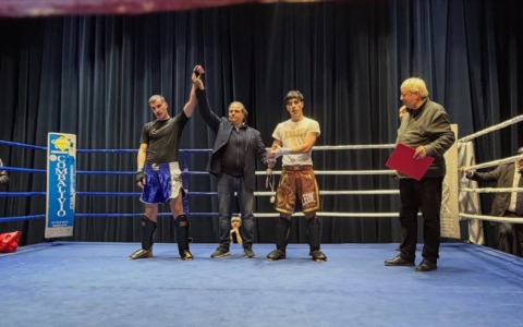Spettacolo di boxe al Teatro del Casinò di Sanremo con il Ring Fighter Kombat Tour 2026