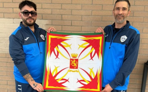 Trotta e Russo di Ventimiglia gli unici liguri nella nazionale della Lega italiana Sbandieratori
