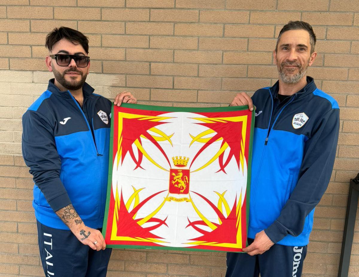 Trotta e Russo di Ventimiglia gli unici liguri nella nazionale della Lega italiana Sbandieratori