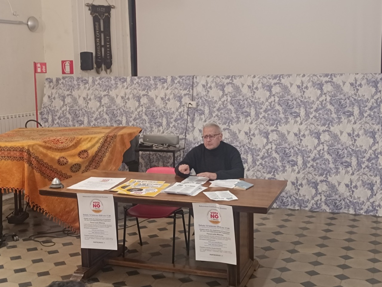 Ultimo incontro con le ragioni del “NO” prima del Referendum Giustizia