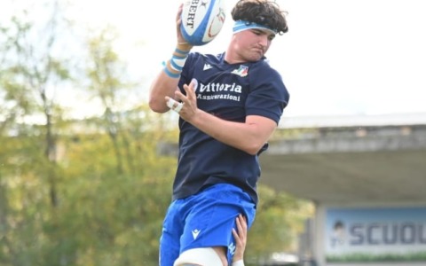 Il talento sanremese Edoardo Berchiolli convocato nella Nazionale U18 di Rugby per Galles-Italia