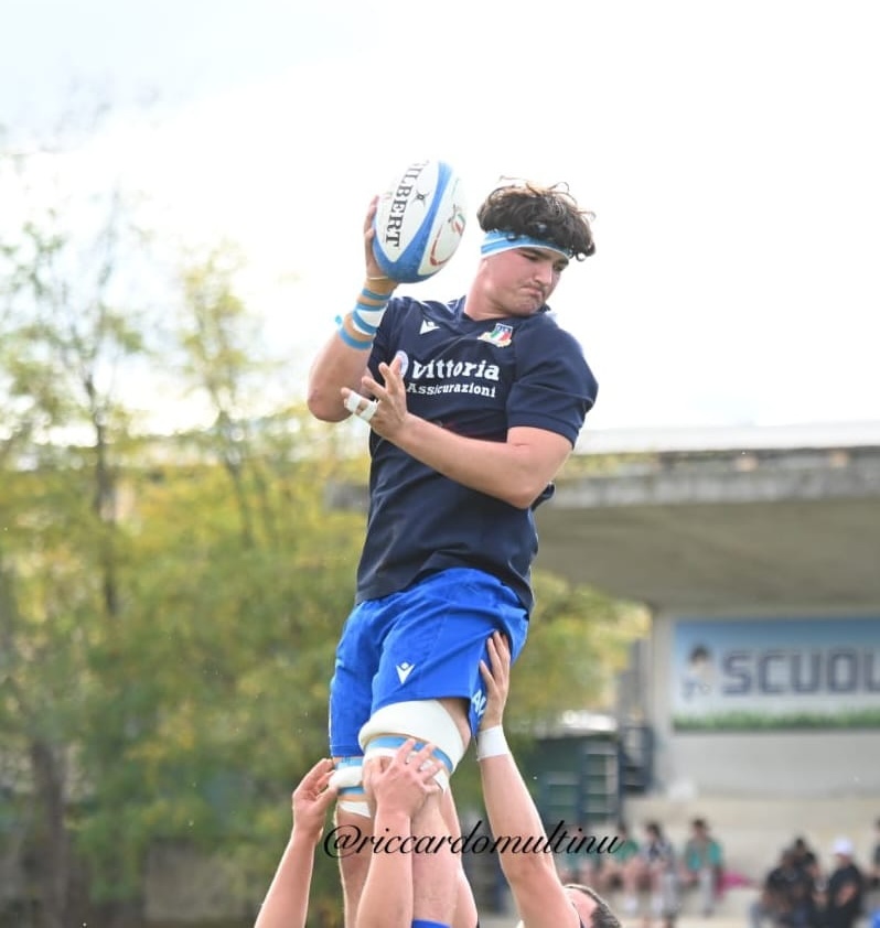 Il talento sanremese Edoardo Berchiolli convocato nella Nazionale U18 di Rugby per Galles-Italia