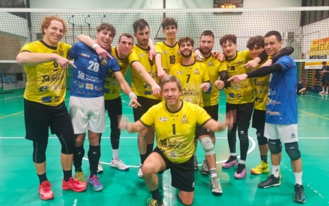Grafiche Amadeo, vittoria netta con il Villaggio Volley