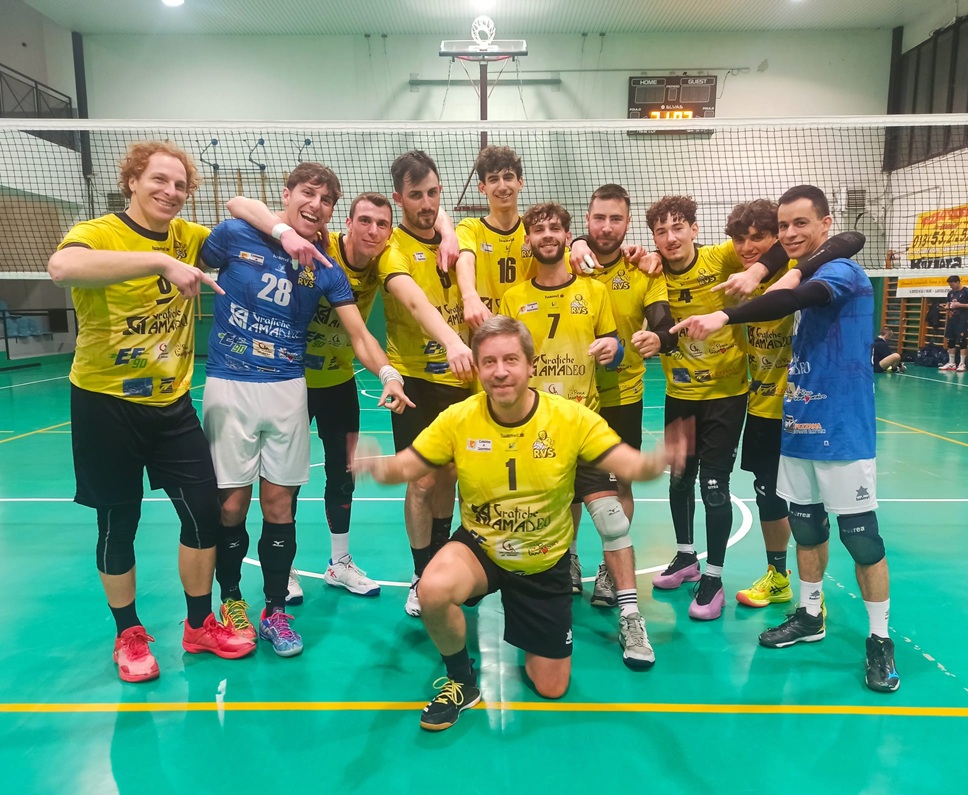Grafiche Amadeo, vittoria netta con il Villaggio Volley