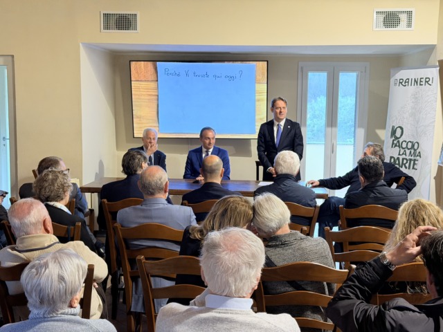 Marco Scajola celebra i 40 anni di Raineri S.p.A. e l’eccellenza dell’olio ligure
