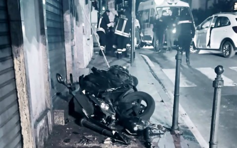 Schianto auto e moto a Ventimiglia, un ferito grave