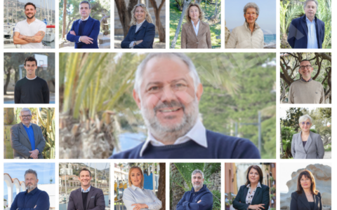 Sattanino completa la squadra che lo affiancherà nella corsa a Palazzo Garnier. Foto e nomi