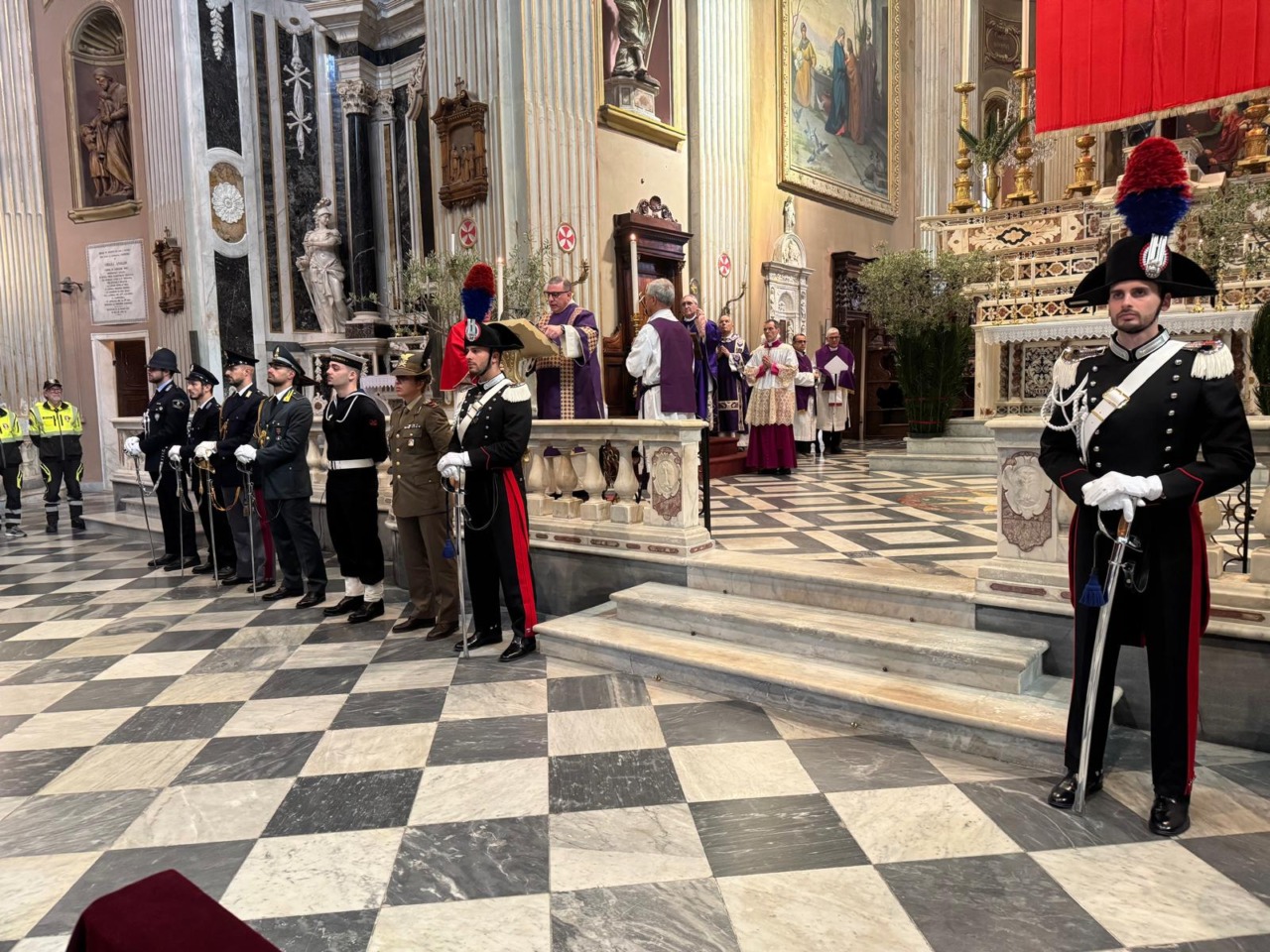 Celebrato il Precetto pasquale per le forze di polizia
