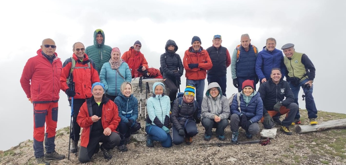 Escursione del CAI di Bordighera verso il Pic Baudon