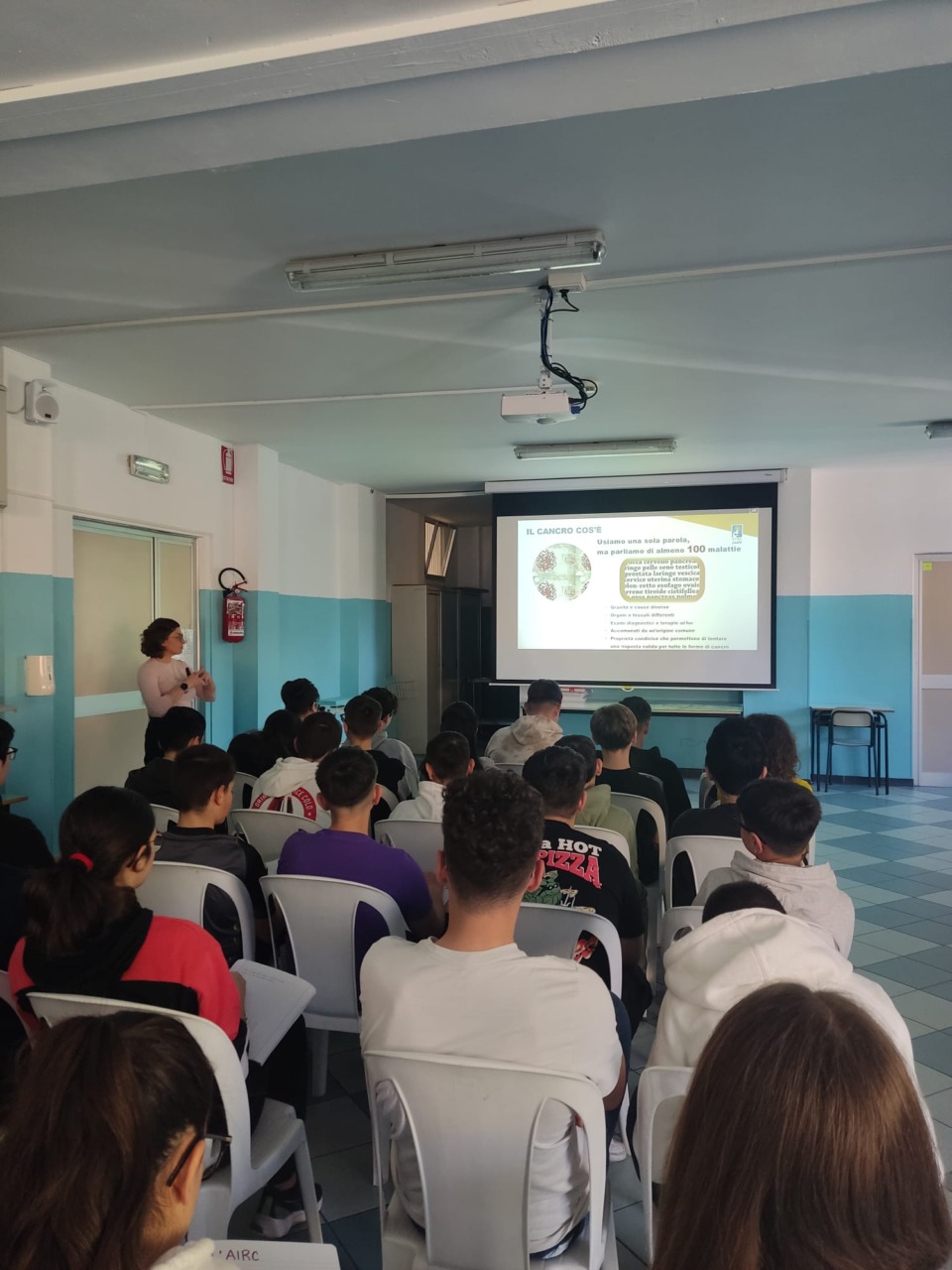 Prevenzione e ricerca, incontro AIRC con gli studenti