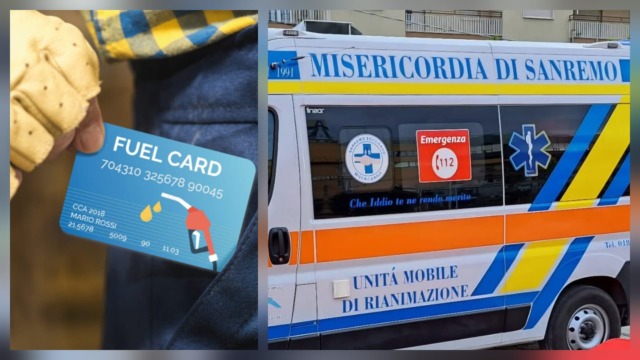 Rubate due carte carburante alle ambulanze a rischio i servizi di soccorso