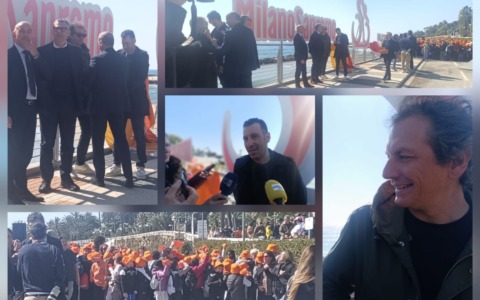 Milano Sanremo: inaugurata la Walk of Fame sulla ciclabile