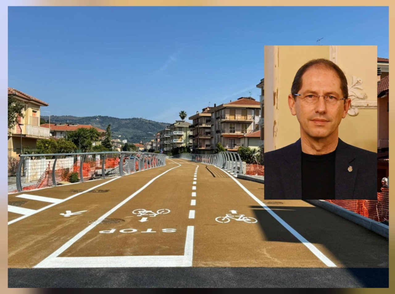 Segnaletica sbagliata sulla ciclabile, Za Garibaldi: Un banale errore che verrà corretto a breve