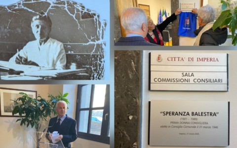 “Sala Speranza Balestra”: l’aula commissioni del Municipio intitolata alla prima donna eletta consigliere comunale a Imperia