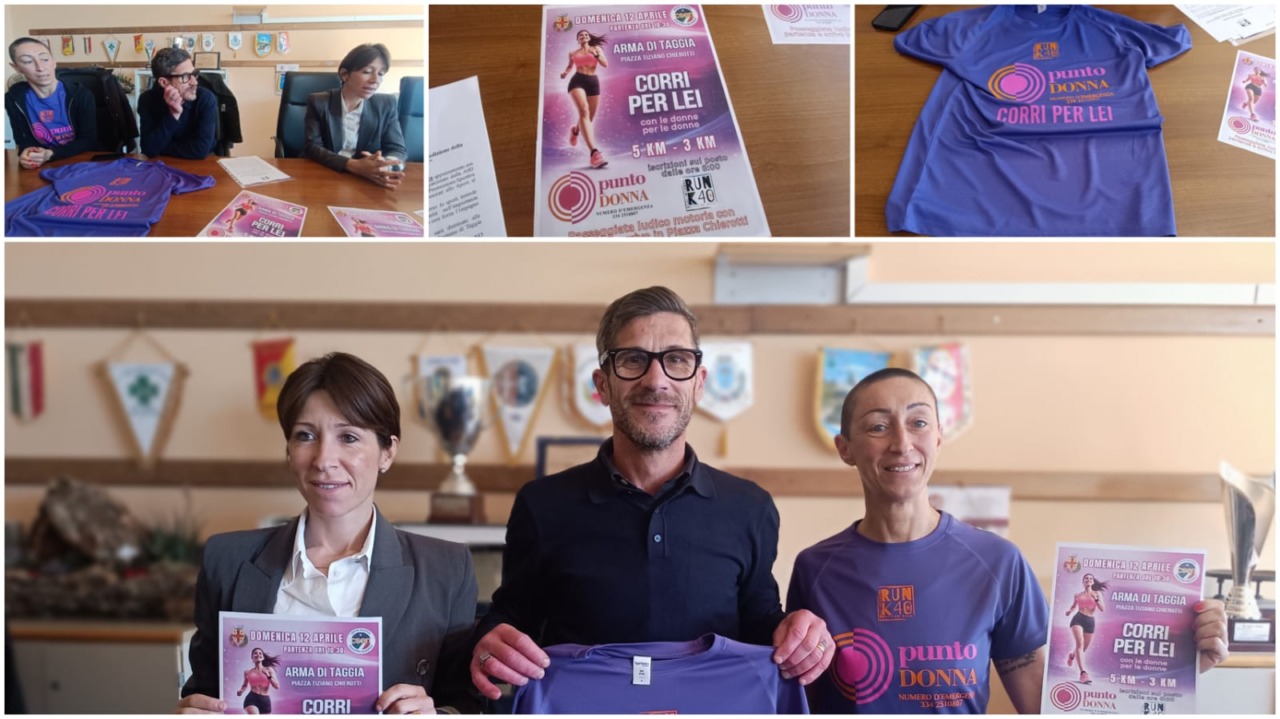 Taggia si prepara alla seconda “Corri con lei”