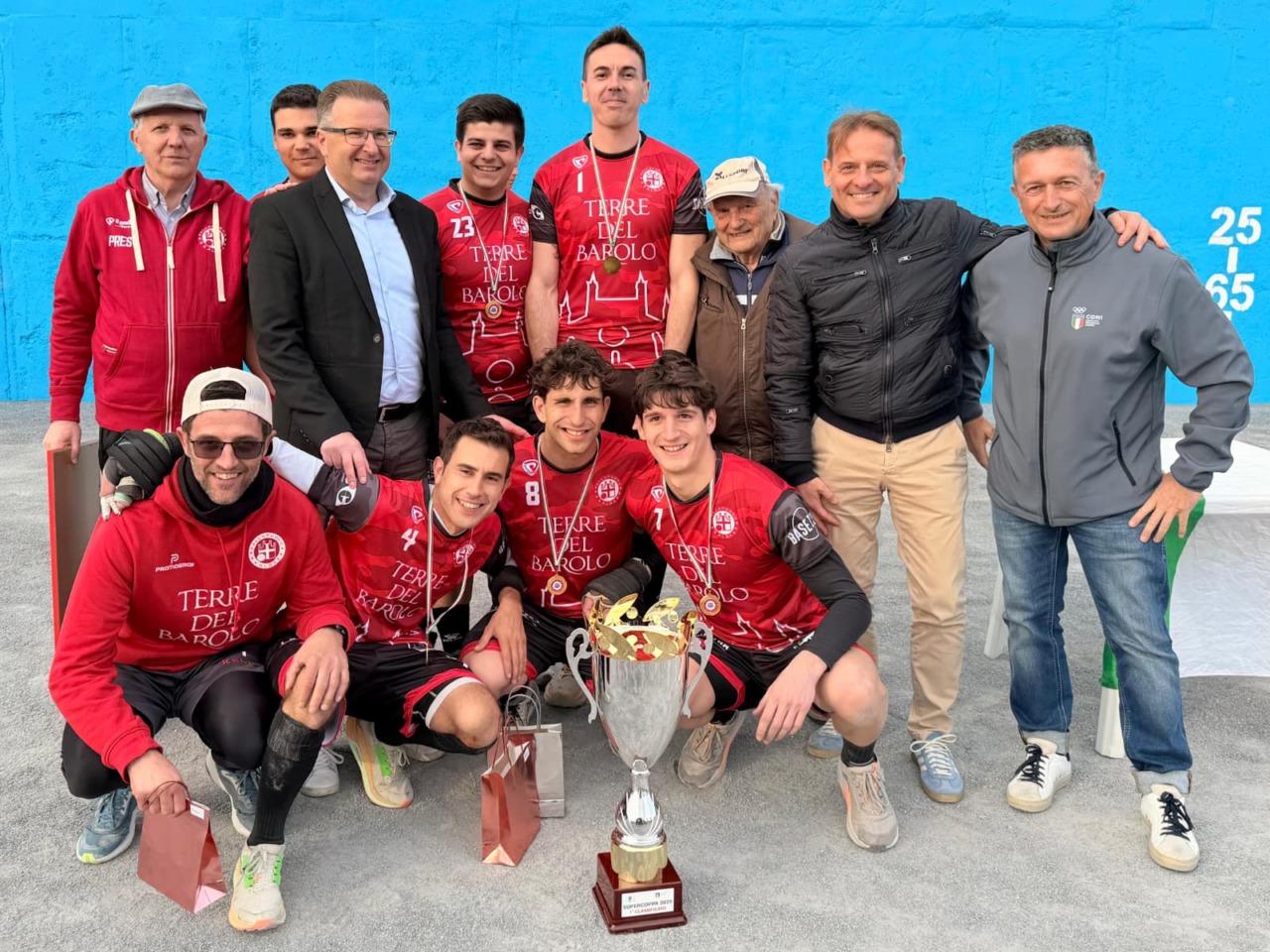 L’Albese trionfa nella Supercoppa Italiana di pallapugno a Imperia