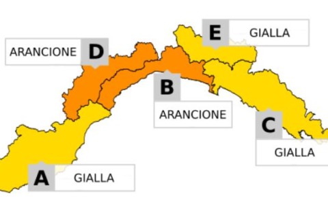 Piogge e raffiche fino a 96 km/h: scatta la nuova allerta