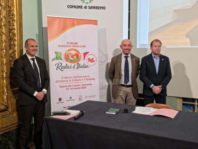 Il Casinò di Sanremo ospita il forum dei paesi Bandiera Arancione (13-14 marzo)