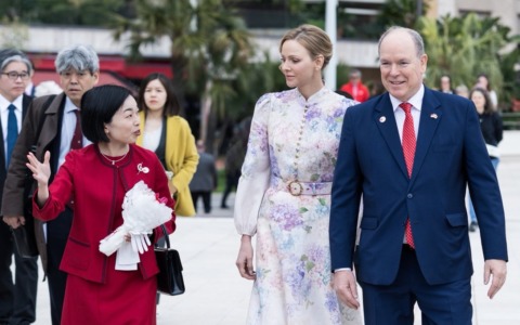 Il Giappone a Montecarlo con la principessa Akiko di Mikasa