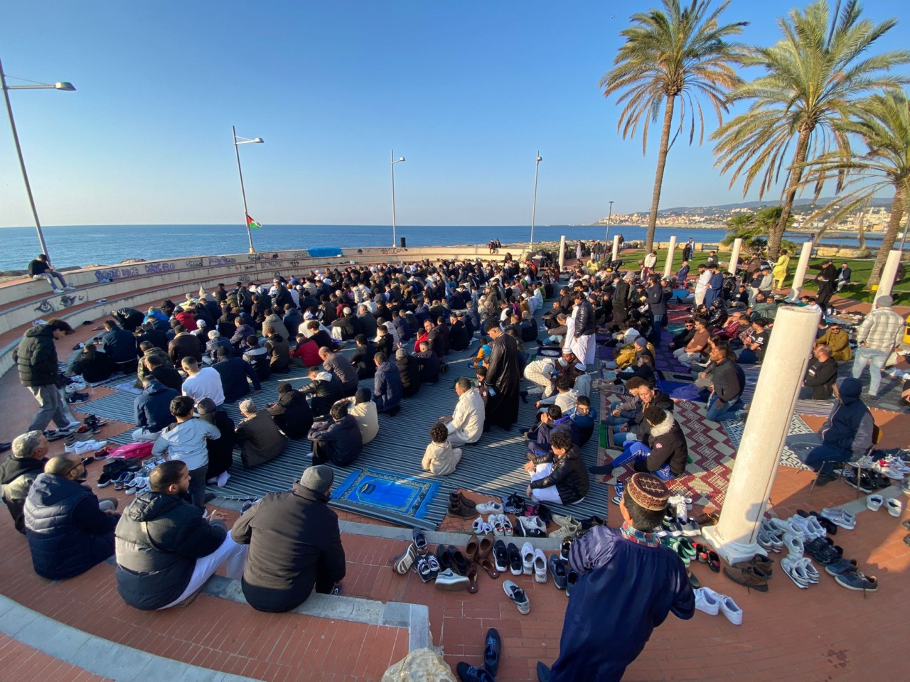 Imperia, 500 fedeli alla Rabina per la fine del Ramadan: festa, integrazione e dialogo con il Comune