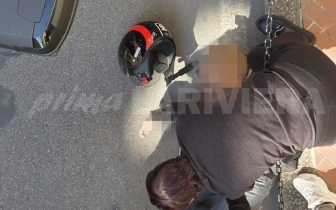 Donna buttata giù dallo scooter, è caccia ai pirati a Bordighera