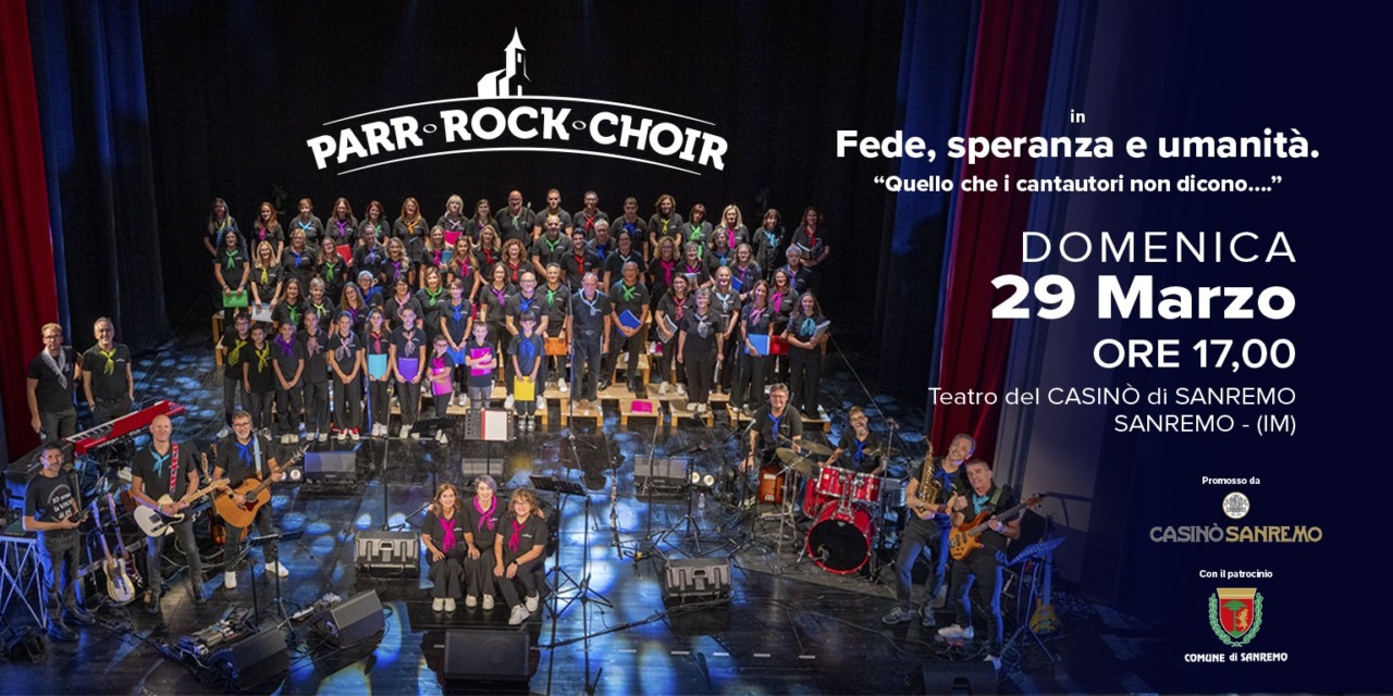 Un viaggio tra spiritualità e cantautorato: il Parr Rock Choir in scena al Teatro del Casinò