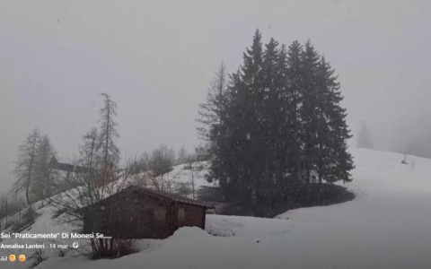 Super nevicata a Monesi: “E’ tutto bianco, sembra Natale!”