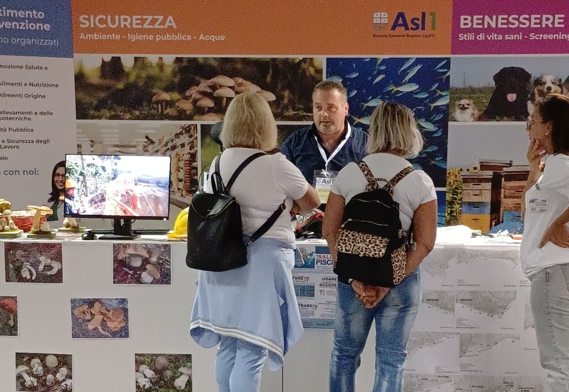 Asl1 presente con uno stand alla Fiera di San Giuseppe