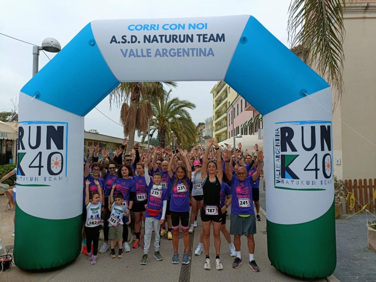 Oltre 260 persone all’evento benefico Corri per Lei. I risultati