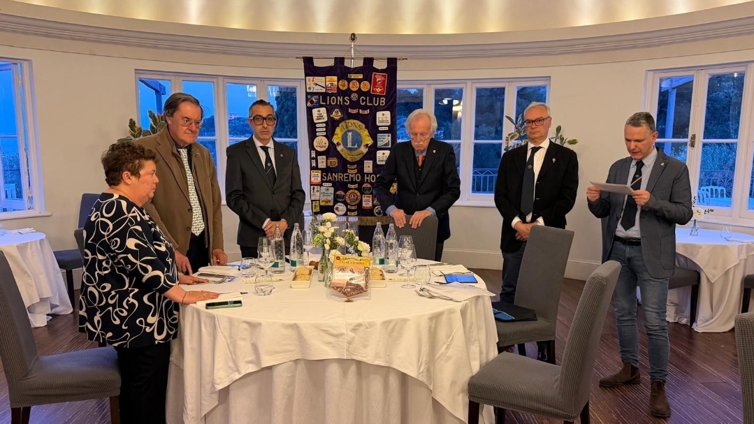 Lions Club Sanremo Host rinnova le cariche sociali. Emanuele Frattarola presidente