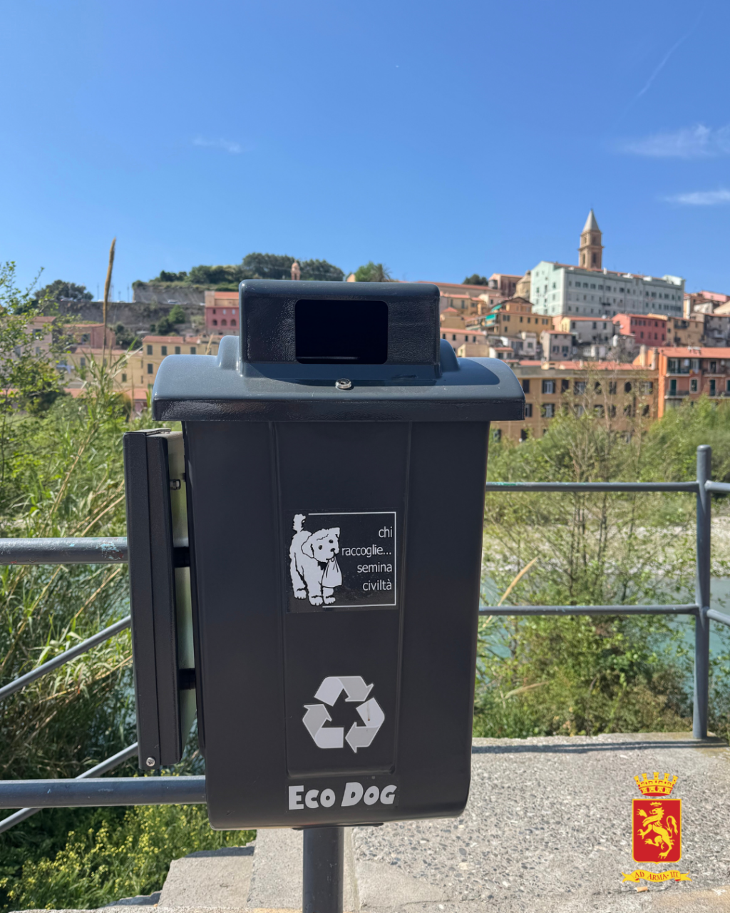 Nuovi cestini per le deiezioni canine  Ventimiglia