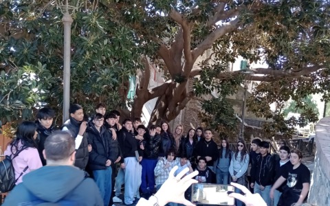 Studenti del Colombo “ciceroni per un giorno” sulle tracce di Italo Calvino