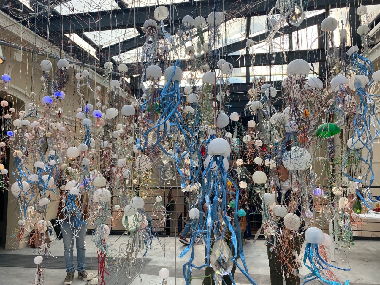 Installazione artistica al Museo Navale per la Giornata del Mare