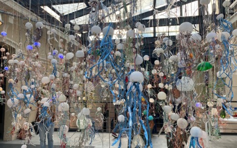 Installazione artistica al Museo Navale per la Giornata del Mare