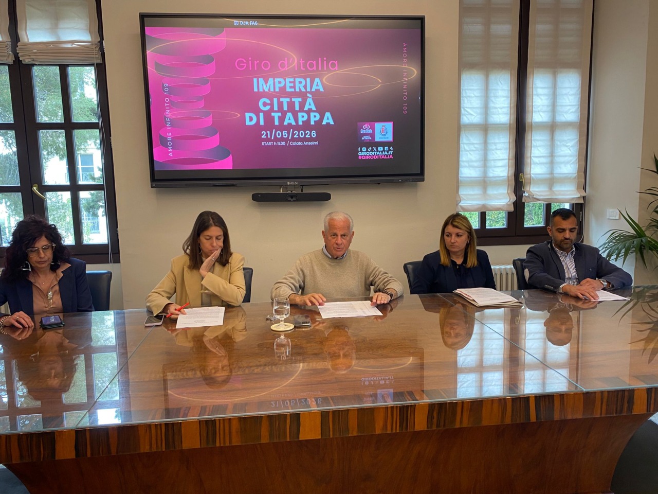 Imperia pronta ad accogliere il Giro d’Italia
