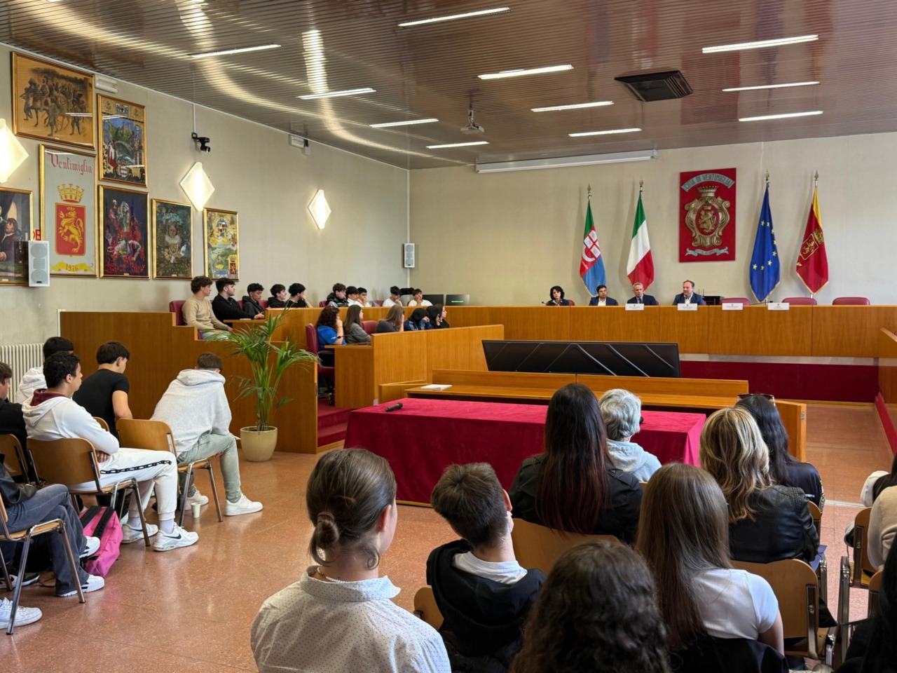Studenti del Fermi Polo Montale a lezione di educazione civica