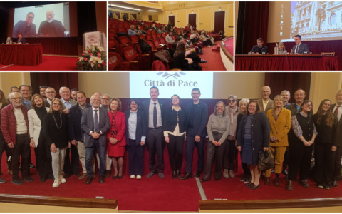 Michelangelo Pistoletto battezza il network “Sanremo Città di Pace”