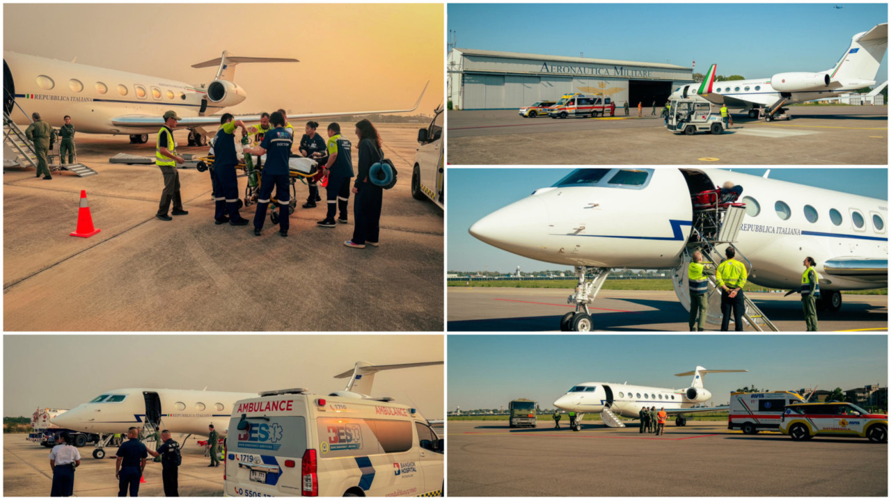 Giancarlo Rubini torna in Italia con un volo militare dopo l’incubo in Thailandia