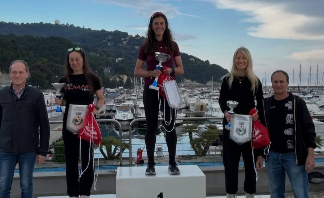 Per l’imperiese Vittoria Bergamini uno splendido oro nel triatlon ad Andora
