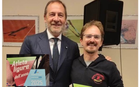 Il sanremese Alessandro Castagnino è “Atleta Ligure dell’Anno”