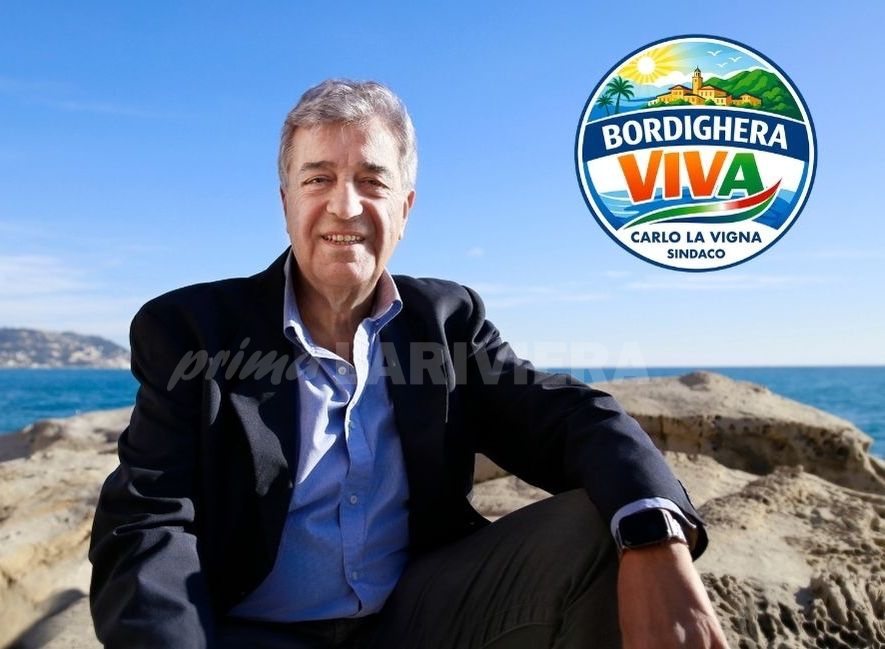 Il candidato sindaco Carlo La Vigna presenta la lista “Bordighera Viva”