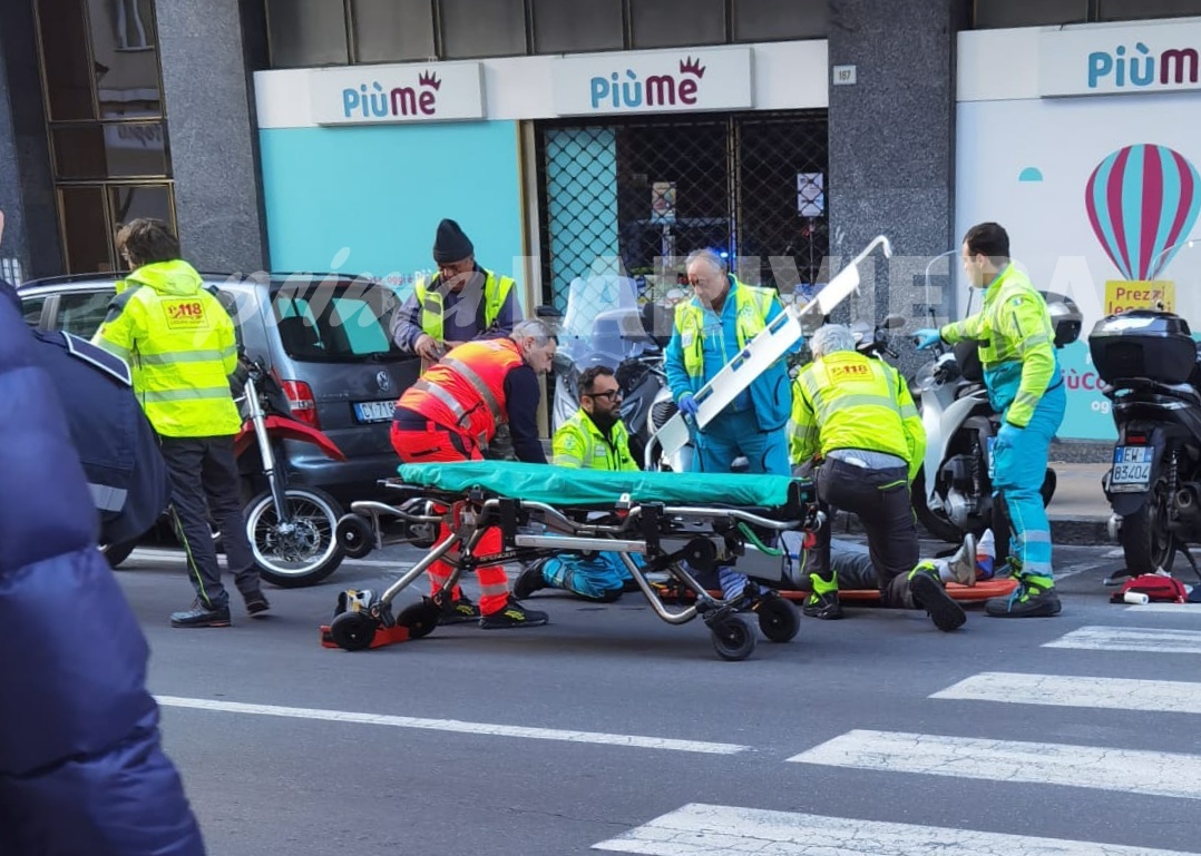Donna investita in via Pietro Agosti a Sanremo
