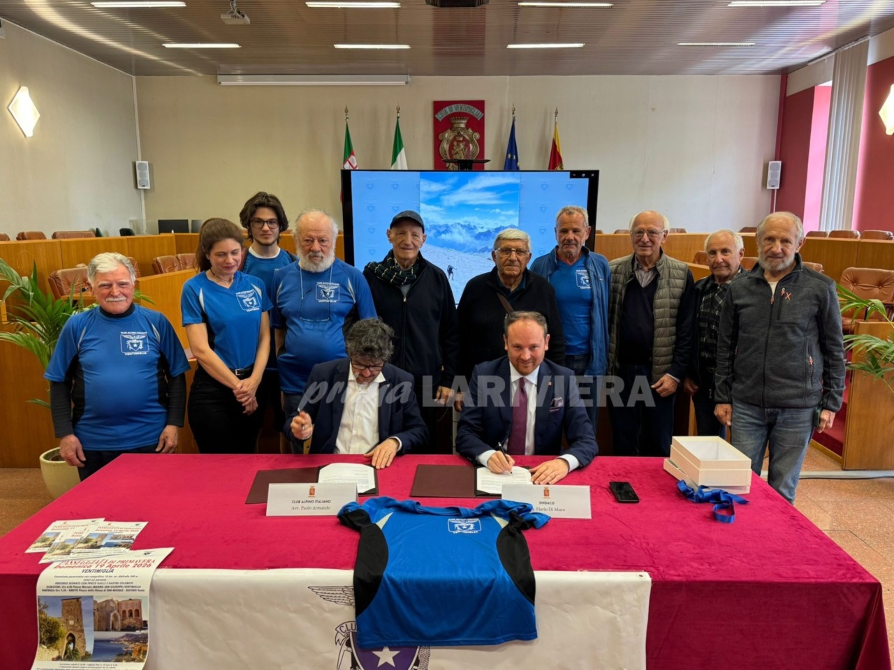 Convenzione Cai e Comune di Ventimiglia per il rilancio della sentieristica