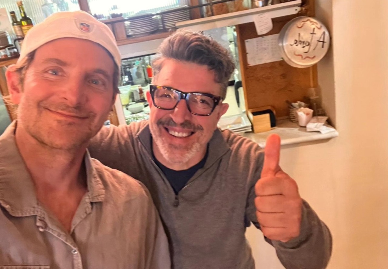 Bradley Cooper da Hollywood a Calata Cuneo. Cena all’Hostaria di Marco Conte
