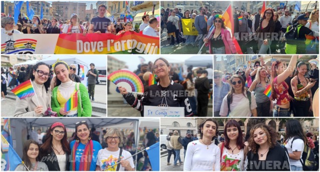La comunità Lgbt in corteo al grido di “Fiori d’arancio per tutt*”